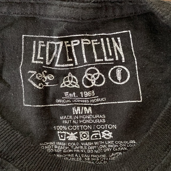 Led Zeppelin tshirt size M - Picture 3 of 3